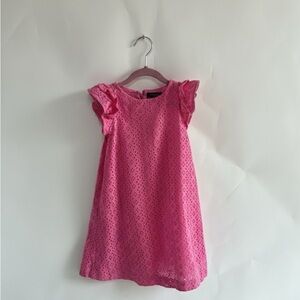 Polo by Ralph Lauren Pink Eyelet Dress